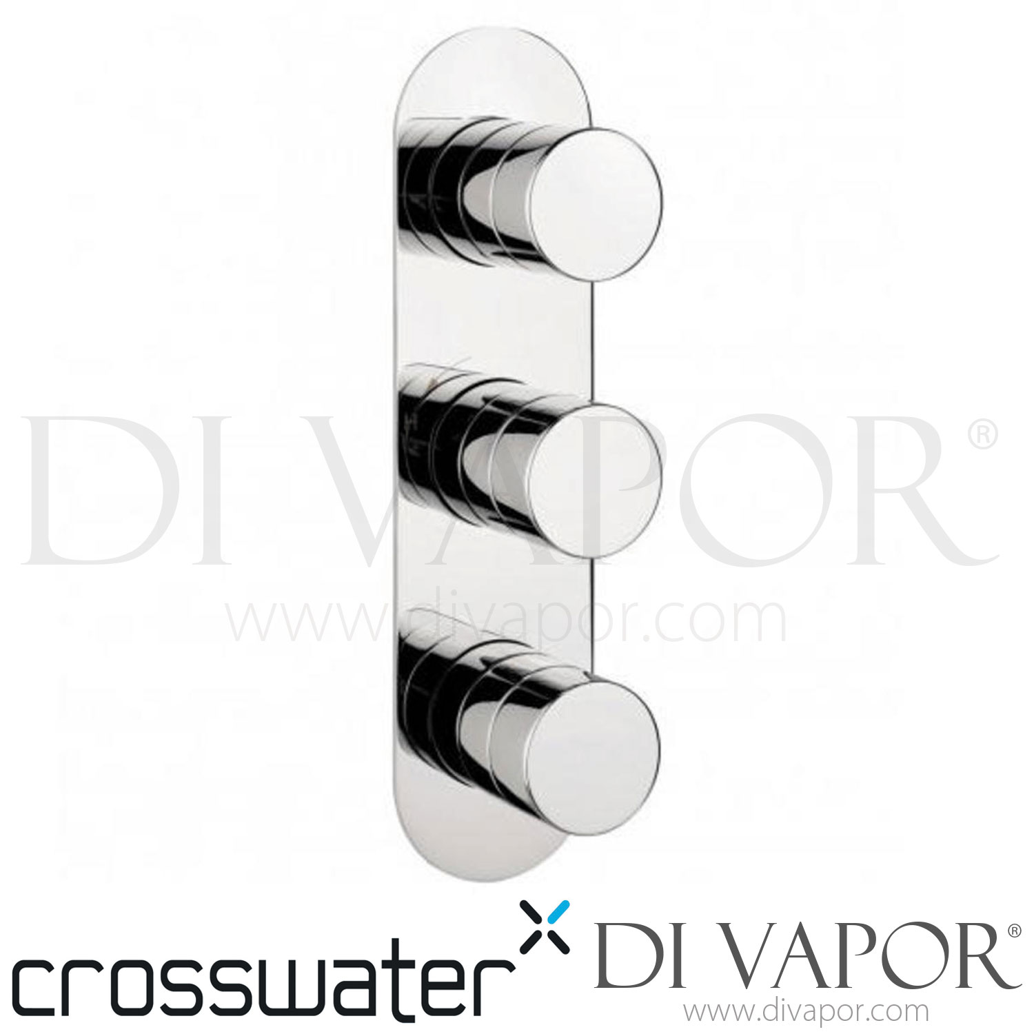 Crosswater Central Thermostatic Shower Valve with 3 Way Diverter Spare Parts CE3000RC+ GEN1